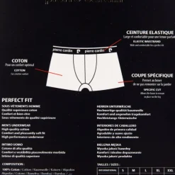 Lot de 4 boxers coton pca/1/bcx4/cla/1 Homme PIERRE CARDIN