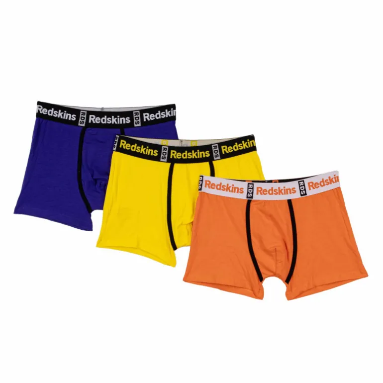 Lot de 3 boxers en coton Homme REDSKINS