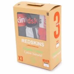 Lot de 3 boxers en coton Homme REDSKINS