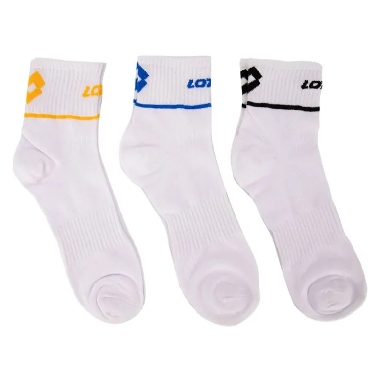 Lot de 3 chaussettes logo cheville Homme LOTTO