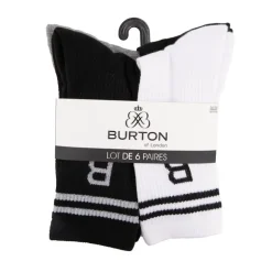Lot de 6 chaussettes miriana burton Femme BURTON OF LONDON