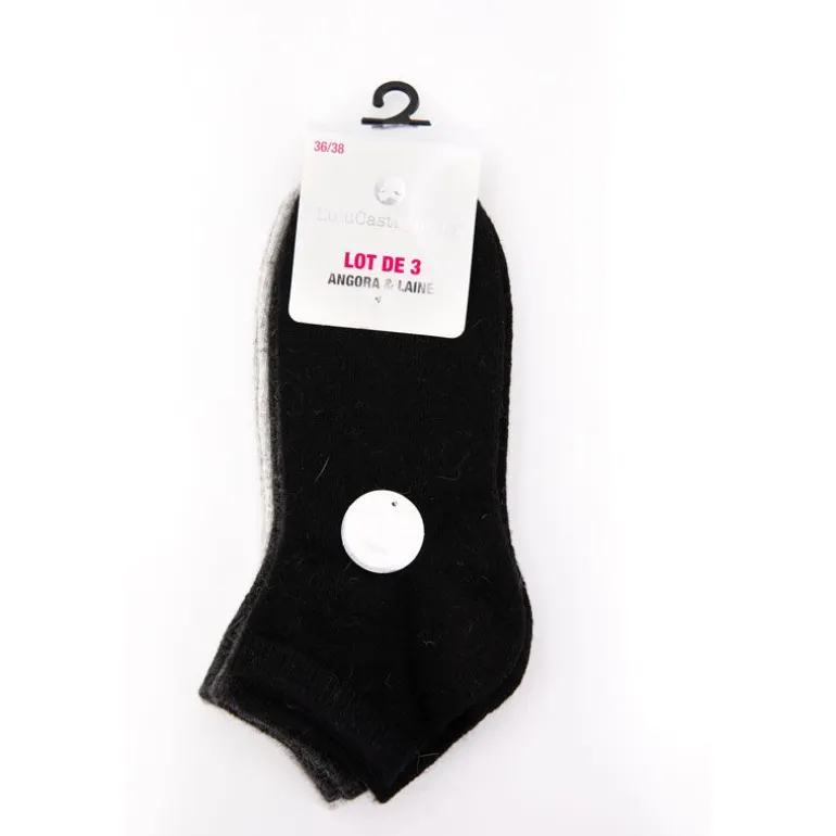 Lot de 3 chaussettes simona Femme LULU CASTAGNETTE