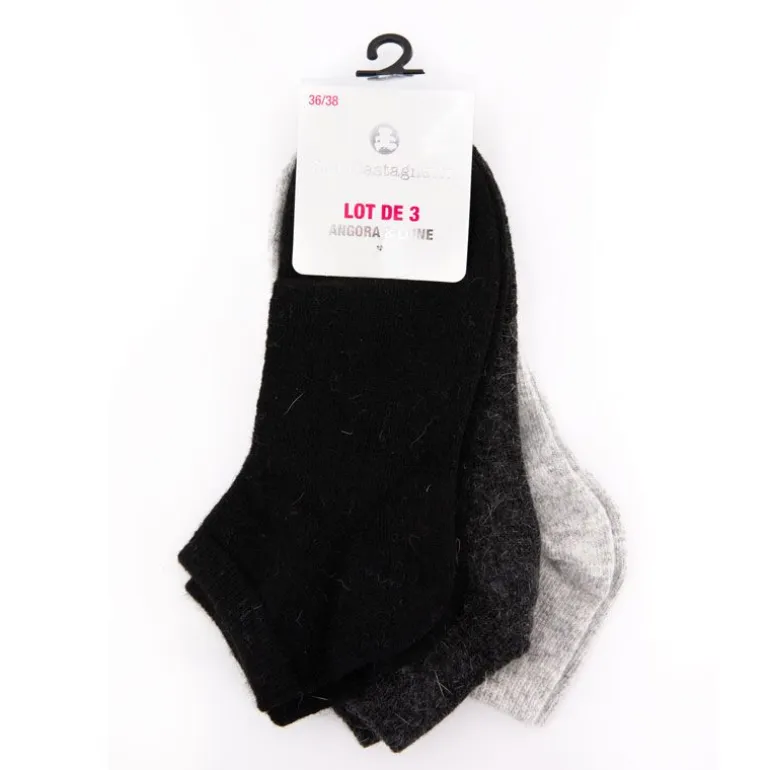 Lot de 3 chaussettes simona Femme LULU CASTAGNETTE