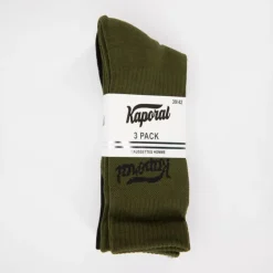 Lot de 3 chaussettes sport poseidon Homme KAPORAL
