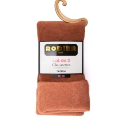Lot de 2 chaussettes unies Femme RODIER