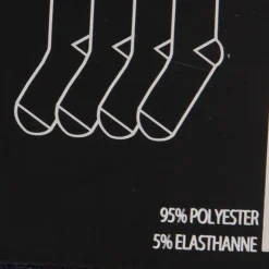 Lot de 4 paires de chaussettes de sport jacquelin Homme KAPORAL