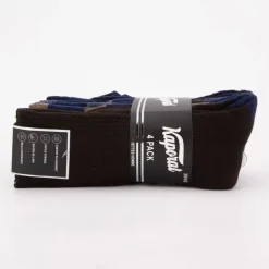 Lot de 4 paires de chaussettes de sport jacquelin Homme KAPORAL