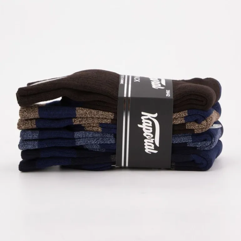 Lot de 4 paires de chaussettes de sport jacquelin Homme KAPORAL