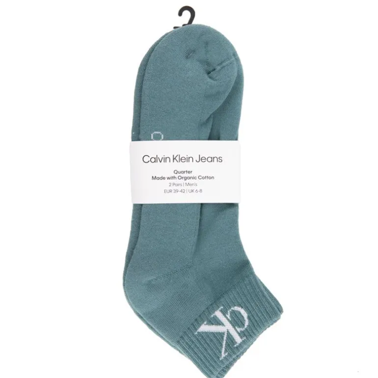 Lot de 2 paires de chaussettes Unies Homme CALVIN KLEIN