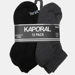 Lot de 12 paires de socquettes gerardo Homme KAPORAL