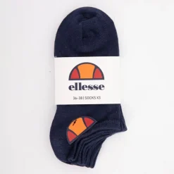 Lot de 3 paires de socquettes unies coton Femme ELLESSE