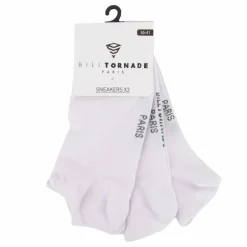 Lot de 3 paires de socquettes sneakers t36-41 uni Femme BILL TORNADE