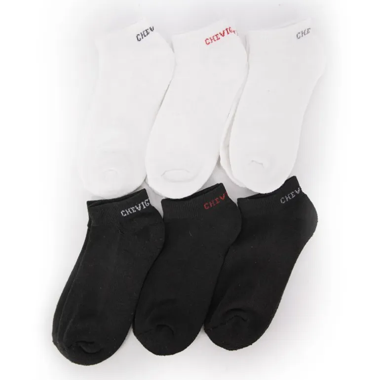 Lot de 6 socquettes en coton Taille 39-46 CHEVIGNON