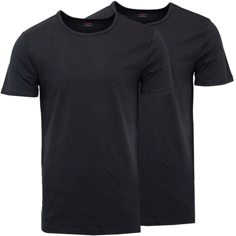 Lot de 2 tee shirts unis basiques col rond manches courtes Homme LEVI'S