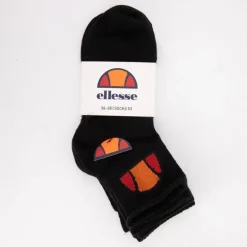 Lots de 3 paires de chaussettes mi haute avec logo tissé Femme ELLESSE