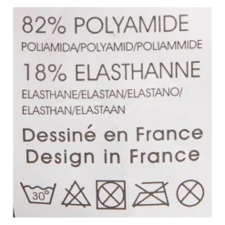 Maillot de bain 1 pièce gris fleurs Femme HAUTE PRESSION