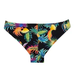 Maillot de bain 2 pièces dépareillé haut noir bandeau avec coque Femme HAUTE PRESSION