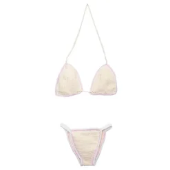 Maillot de bain brodé evy bicolor Femme ANTIK BATIK