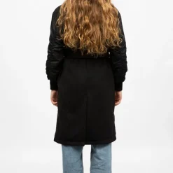 Manteau a capuche black h25destin Femme GOLD AND SILVER