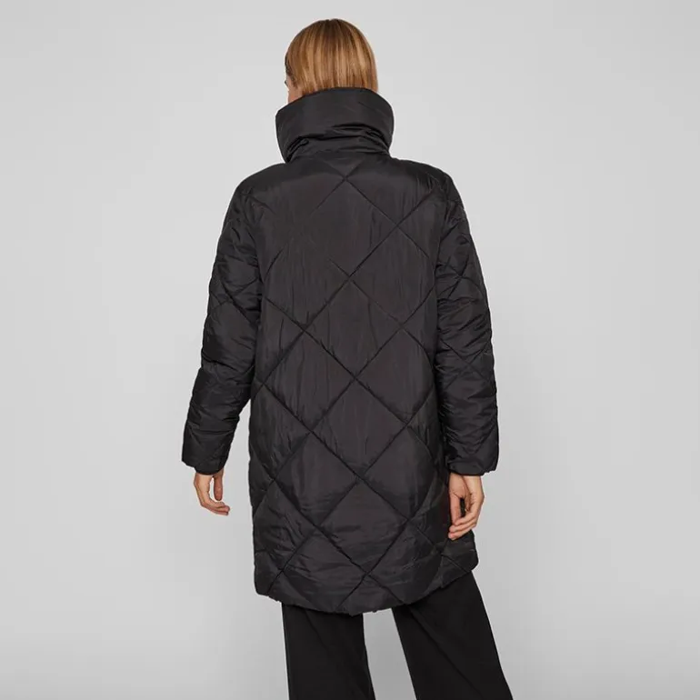 Manteau matelassé avec col haut viadaya noos 14074434 4139 Femme VILA