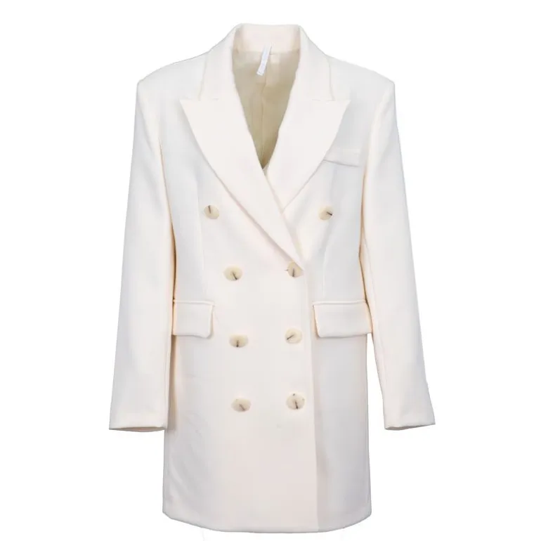 Manteau structuré mi long col à revers Femme IMPERIAL