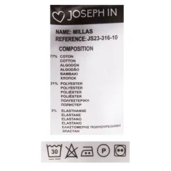 Mini short retroussé Milas light blue Femme JOSEPH 'IN