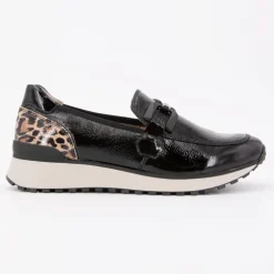 Mocassin black naplak 92470043 t36/41 Femme CAPRICE