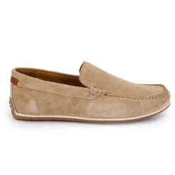 Mocassins en cuir daim semelle fine Homme PIERRE CARDIN