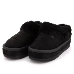 Mule à enfiler Pola doublure fausse fourrure Femme BURTON OF LONDON