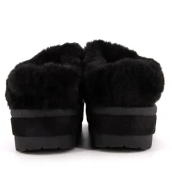 Mule à enfiler Pola doublure fausse fourrure Femme BURTON OF LONDON