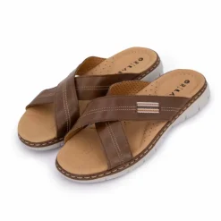 Mule cuir uni t39-45 Homme OR'LAND