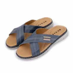 Mule cuir uni t39-45 Homme OR'LAND