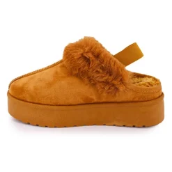 Mule fourree elastique derriere olympe Femme MANOUKIAN