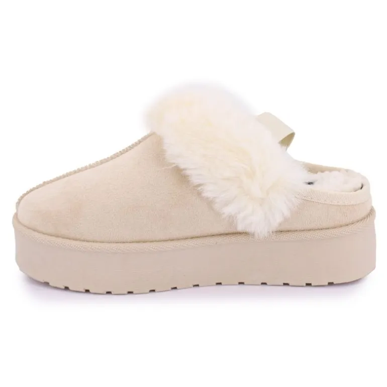 Mule fourree elastique derriere olympe Femme MANOUKIAN