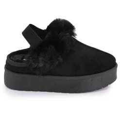 Mule fourree elastique derriere olympe Femme MANOUKIAN