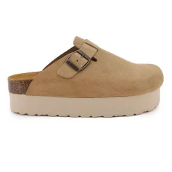 Mule suède plateforme miley Femme I AM