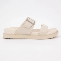 Mules bride à boucle dorée similicuir Femme US POLO