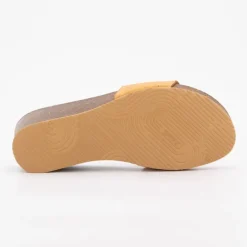 Mules compensées marron cala luna avec strass Femme SCHOLL