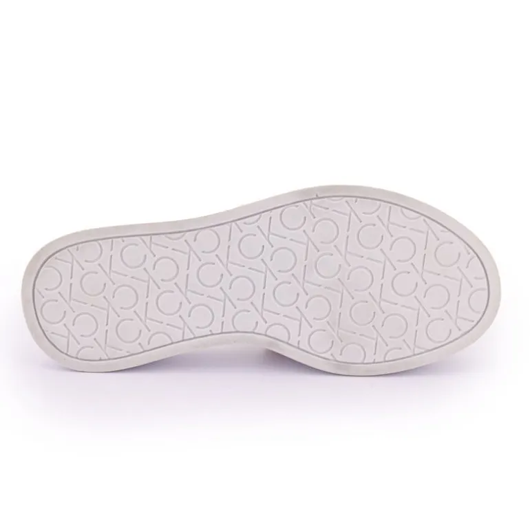 Mules coton avec monogramme basses Femme CALVIN KLEIN