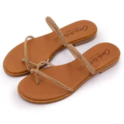 Mules cristal avec entre-doigt Femme CARLA TORTOSA