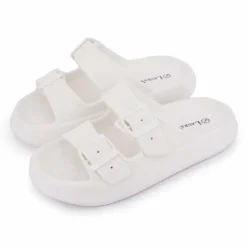 Mules double bride nuon texturée 35/43 Femme LAURA VITA