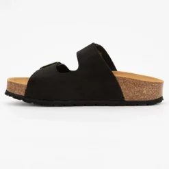 Mules double brides compensée en daim Femme I AM