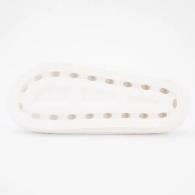 Mules en plastique double brides à boucles semelle épaisse Femme AMERICAN COLLEGE