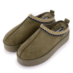 Mules Fourrées avec Liseré Christiane Femme MANOUKIAN