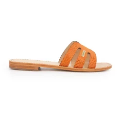Mules Hadamia orange serpent Femme LES TROPEZIENNES PAR M.BELARBI