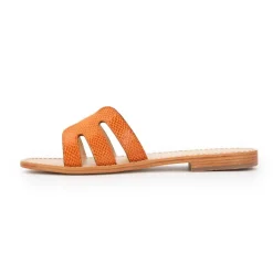 Mules Hadamia orange serpent Femme LES TROPEZIENNES PAR M.BELARBI
