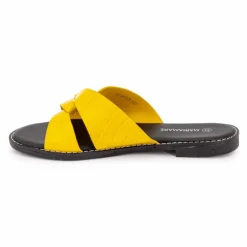 Mules plates à brides croisées Femme MARIAMARE