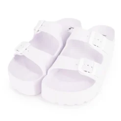 Mules plates à double bride Femme LOVETT