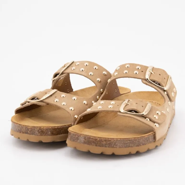 Mules suede boucle effet clou Femme I AM