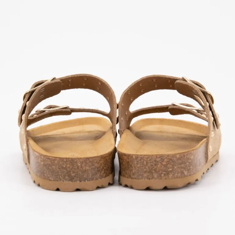 Mules suede boucle effet clou Femme I AM